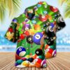 Billiard Hawaiian Shirt Cue Billiard Aloha Hawaiian Shirt Billiard Ball Aloha Shirt For Men Perfect Gift For Billiard Lovers