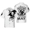 Golf Hawaiian Shirt Never Underestimate A Golfer Born In May Aloha Hawaiian Shirt For Summer Colorful Aloha Shirt For Men Women Friend Team